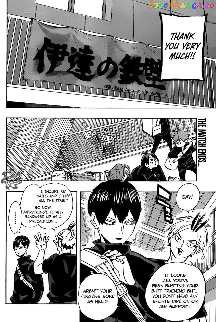 Haikyuu!!, Chapter 228 image 02